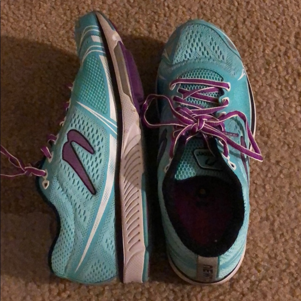 Newton Running Motion VI Turquoise Lavender Sz 10